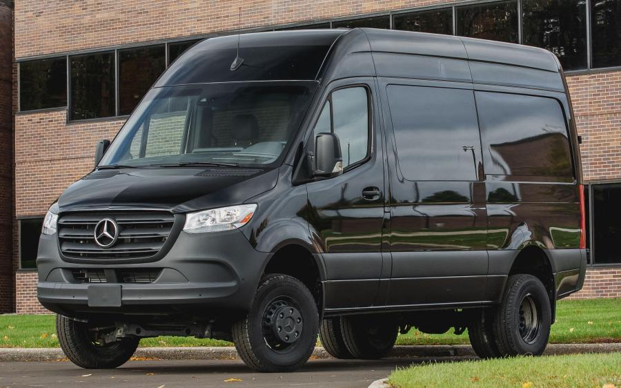 Mercedes-Benz Sprinter 3500 XD 4x4 Panel Van (NA) '2018